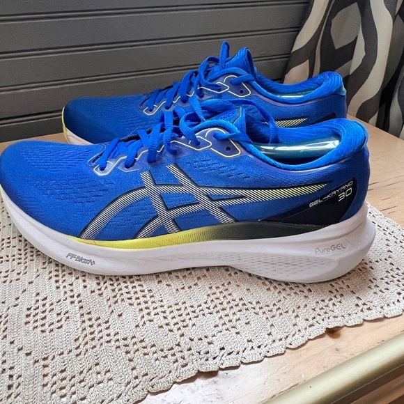 Asics Gel-Kayano 30 Blue White Men's Shoe's 10.5 - Picture 3 of 11